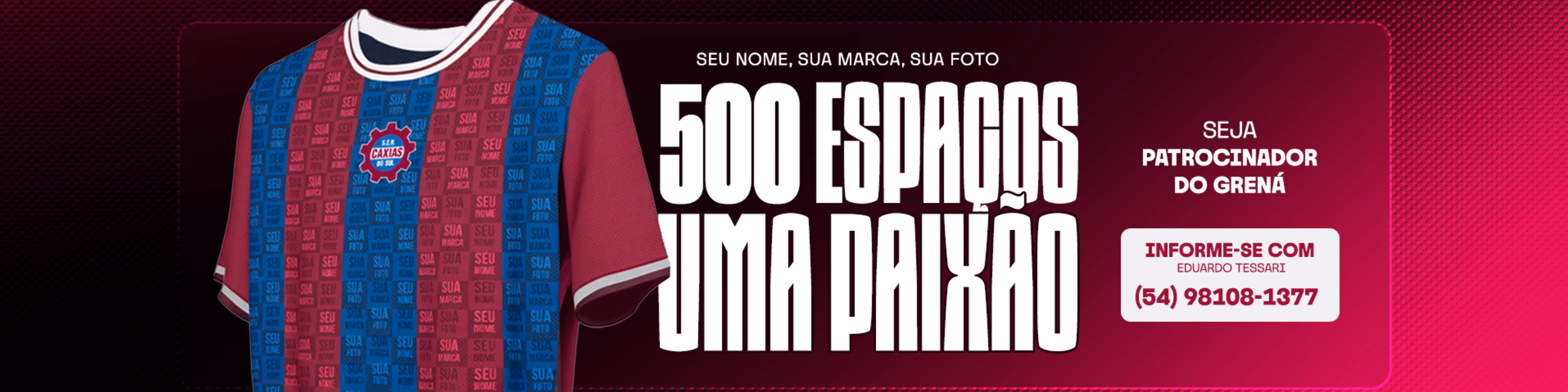 500 espaços